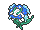 #671 Florges Blue Flower